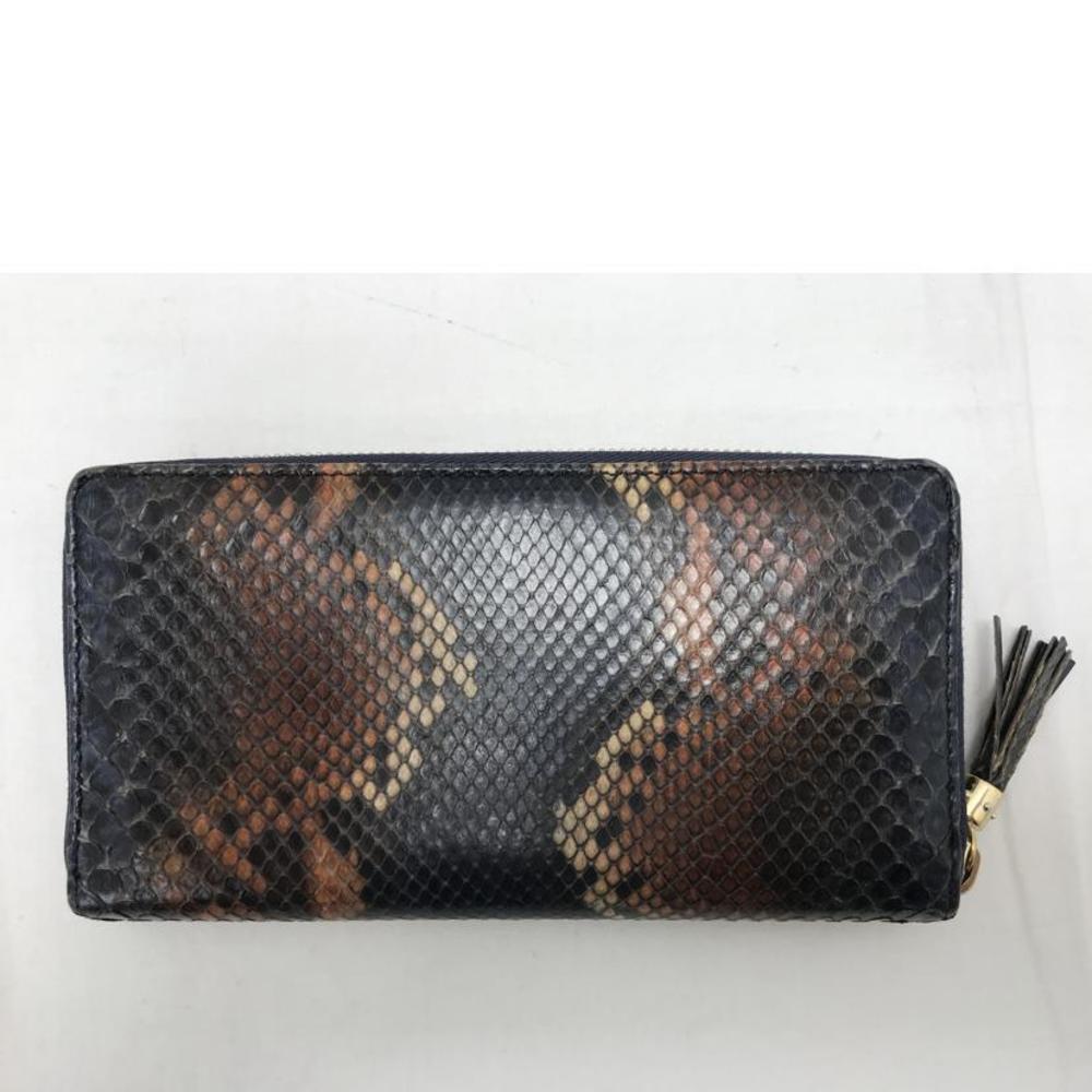 Gucci Wallet Python Tan Interlocking G - image 1